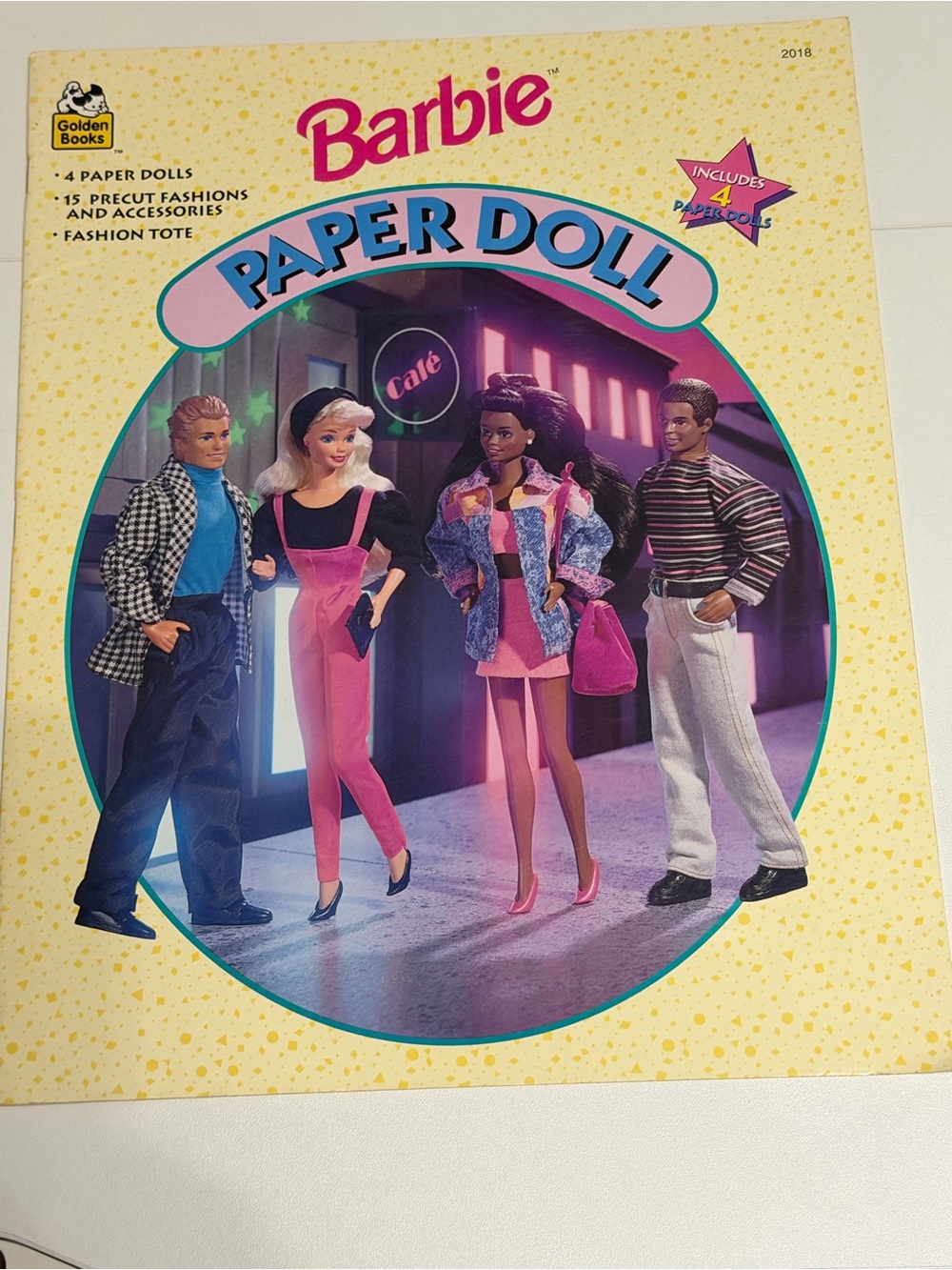1994 Vintage Barbie Paper Doll Set - uncut/unused